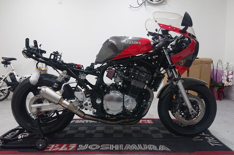 GS1200SS カスタム フェンダーレスキット装着&パワーフィルター仕様の