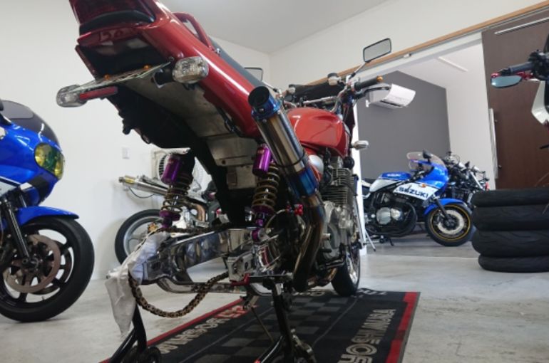 XJR1300 カスタム メンテナンス④