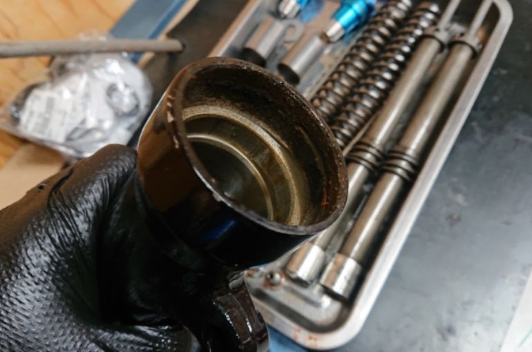 ZRX1100 フロントフォーク