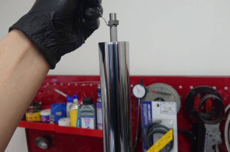 CB1300スーパーボルドール フロントフォークオーバーホール