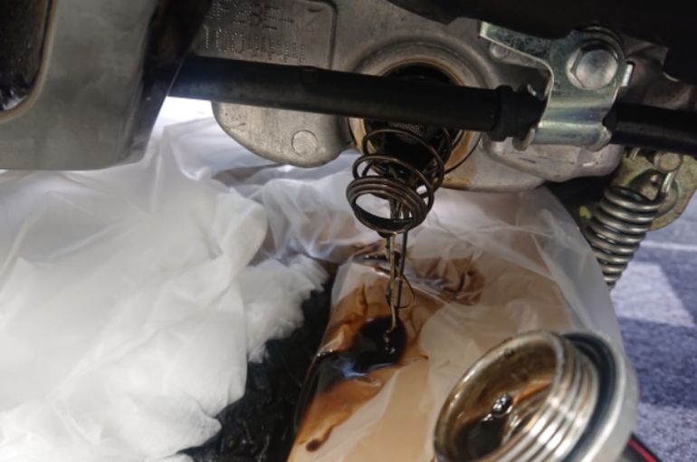 PCX125 オイル交換