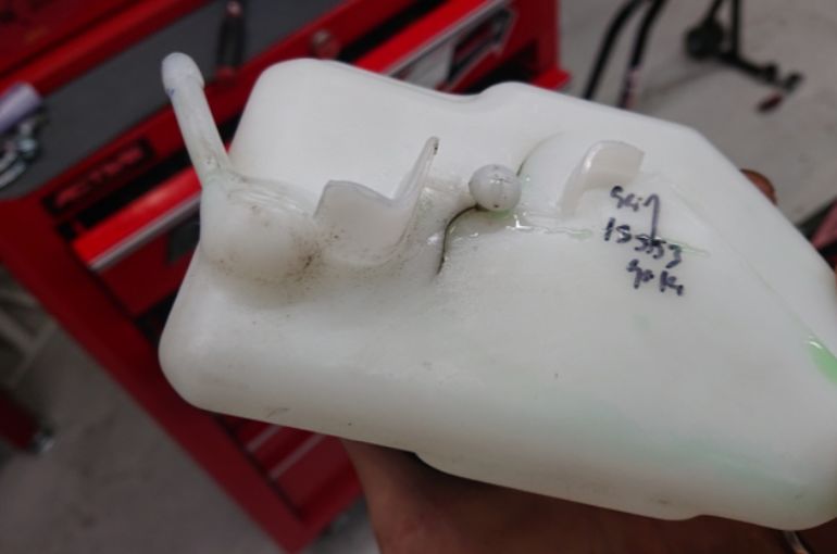 PCX125 クーラント交換