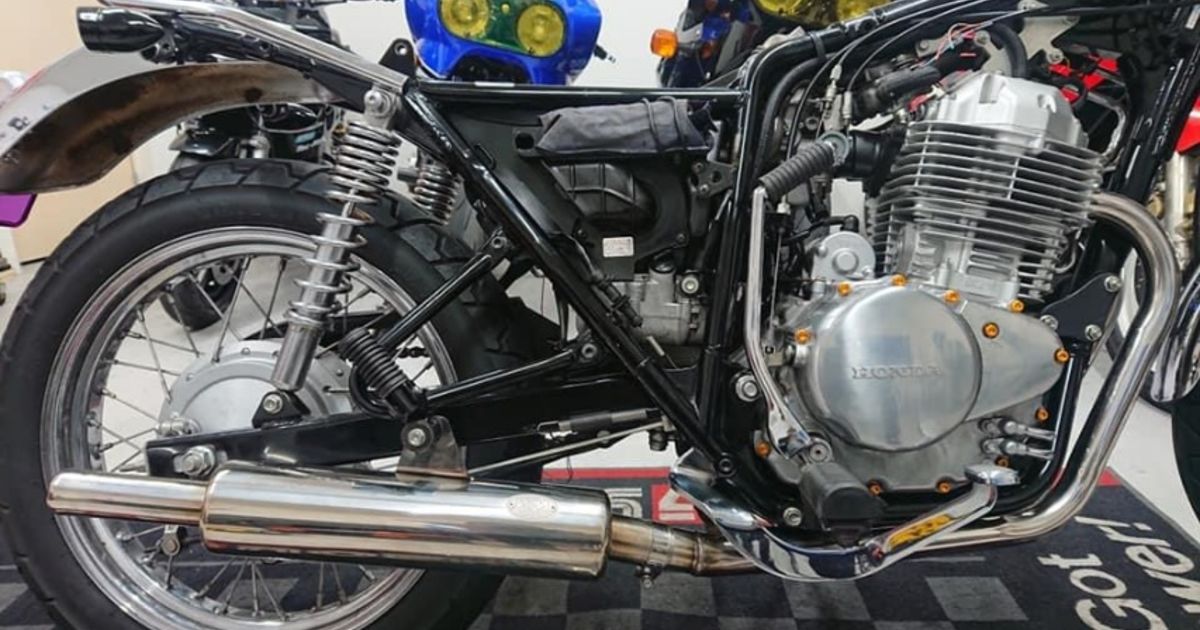 CB400SS メンテナンス③