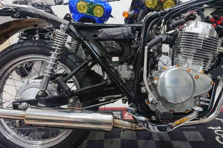 CB400SS メンテナンス③