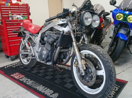 GSX-R1100 メンテナンス