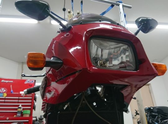 GPZ900R メンテナンス