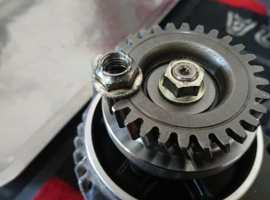 GSX-R1100 メンテナンス