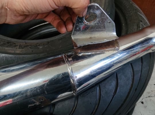 GS1200SS マフラー