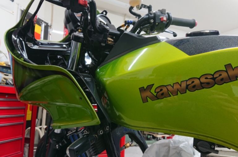 GPZ750F 大幅リメイク作業②