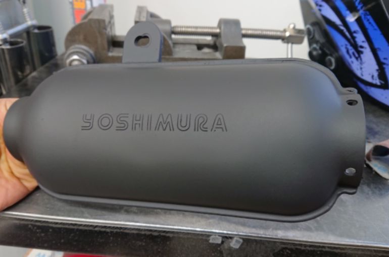 GS1200SS ヨシムラモナカマフラーリメイク