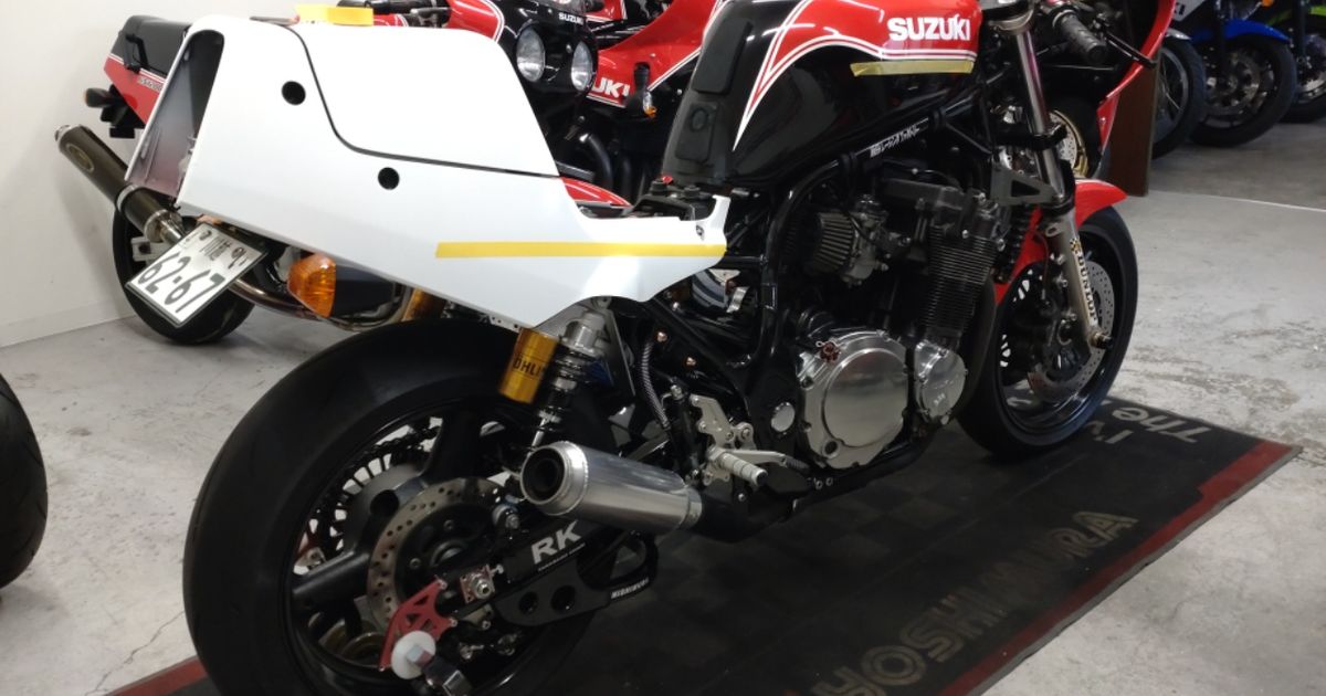 埼玉県からGS1200SS S様号はカウルペイントとアンダーカウル取り付け①