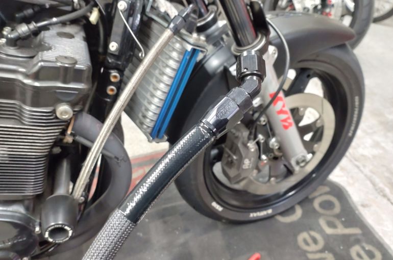 GS1200SS サブオイルクーラーを装着!①