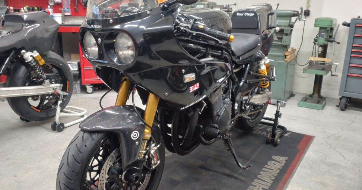 GS1200SS サブオイルクーラー取り付け作業やります!