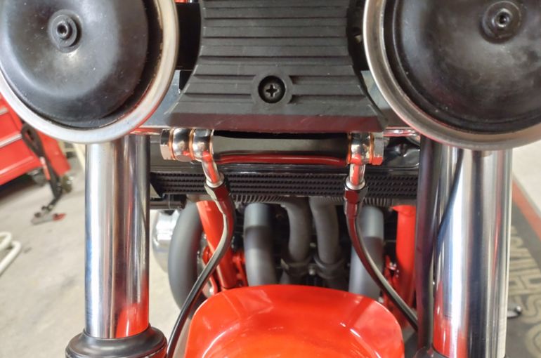 CB750F 車検取り立て！ CB750F 車検整備 - 単車美容院