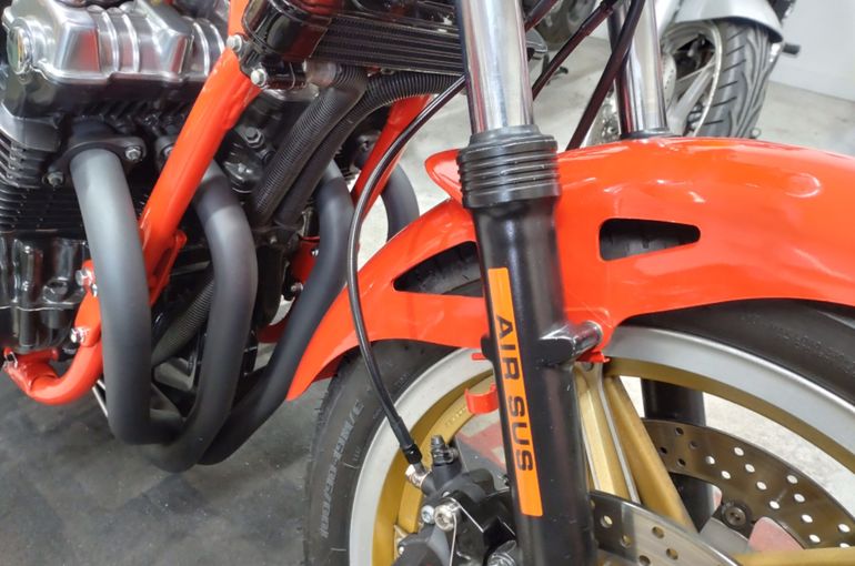CB750F 車検整備とカスタムです③