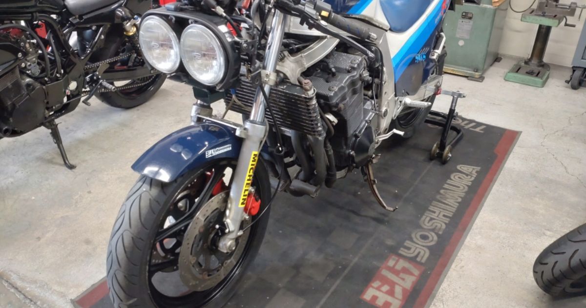 GSXR1100 ハーフカウル GSXR1100 盗難情報”の巻 | decoboco