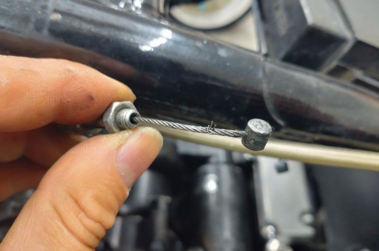 GPZ900R メンテナンス