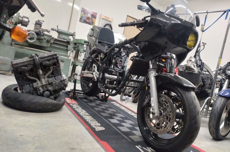 GS1200SSエンジンオーバーホール