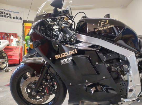 GSX-R1100 メンテナンス