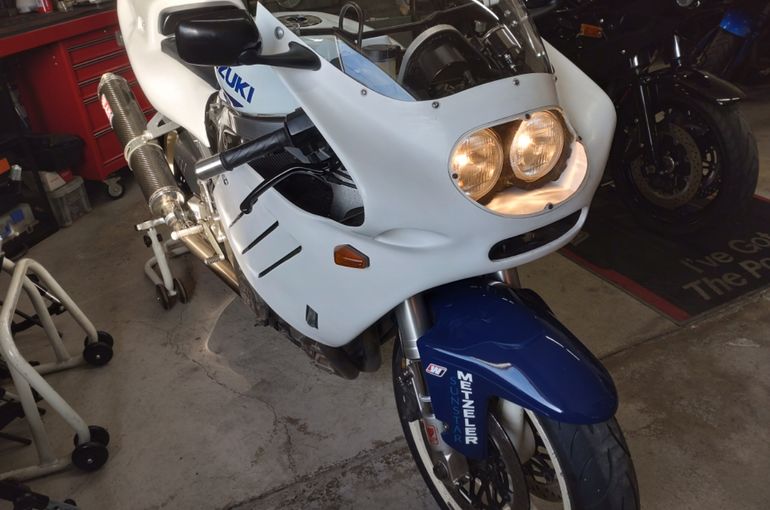 GSX-R1100 レーシングカウル装着⑧