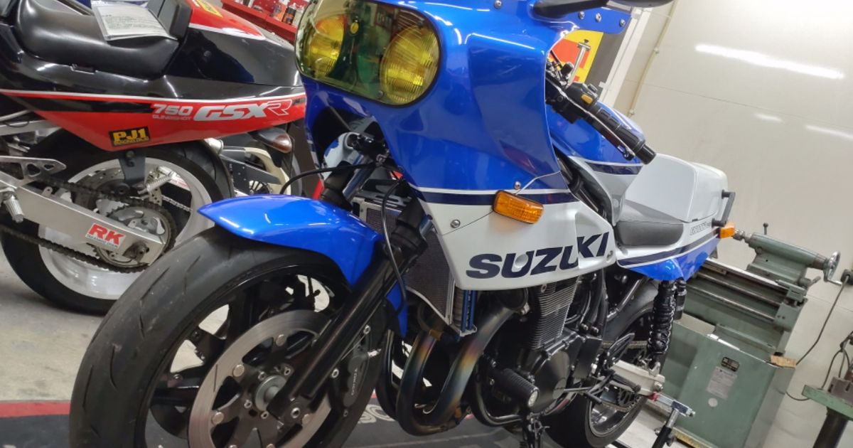 GS1200SS スイングアーム製作・ワンオフサイレンサー