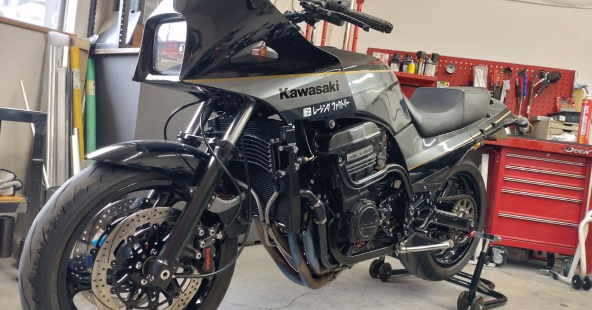 マメタンgpz900r a11 フロント回り ウェビックガレージセール | ☆ 【M1】良品♪GPz900R(A7〜A11