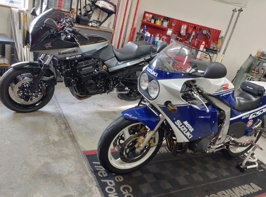 GSX-R1100 メインハーネス交換