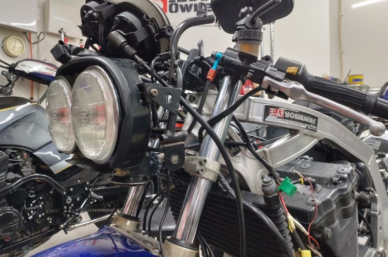 油冷メインハーネス交換