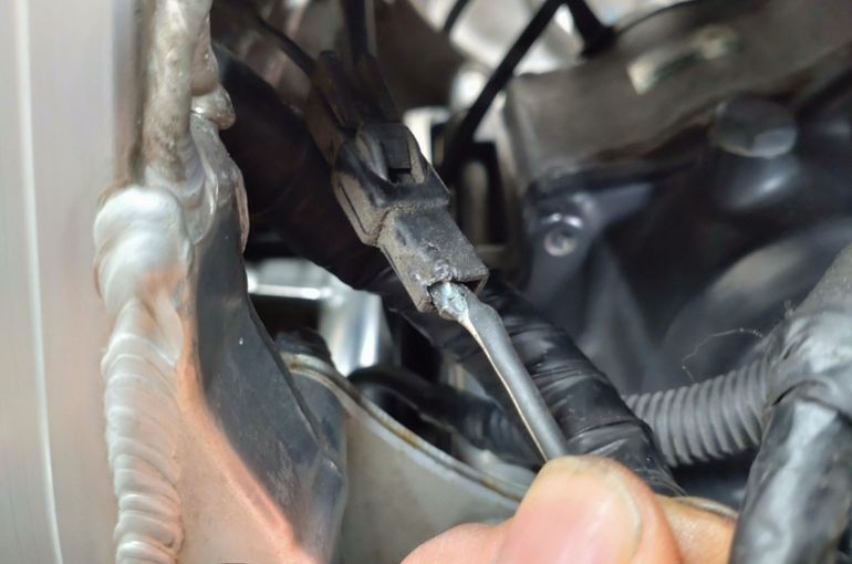 GSX-R1100  メインハーネス交換