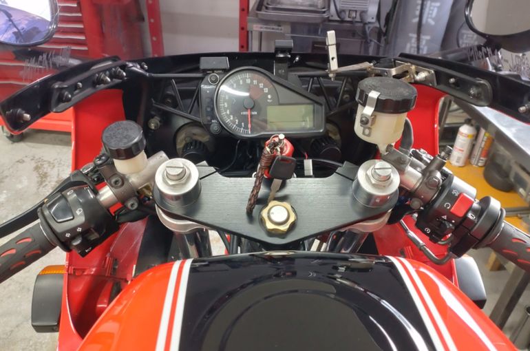 GS1200SS ハンドル