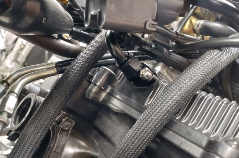 GS1200SS オイルクーラー