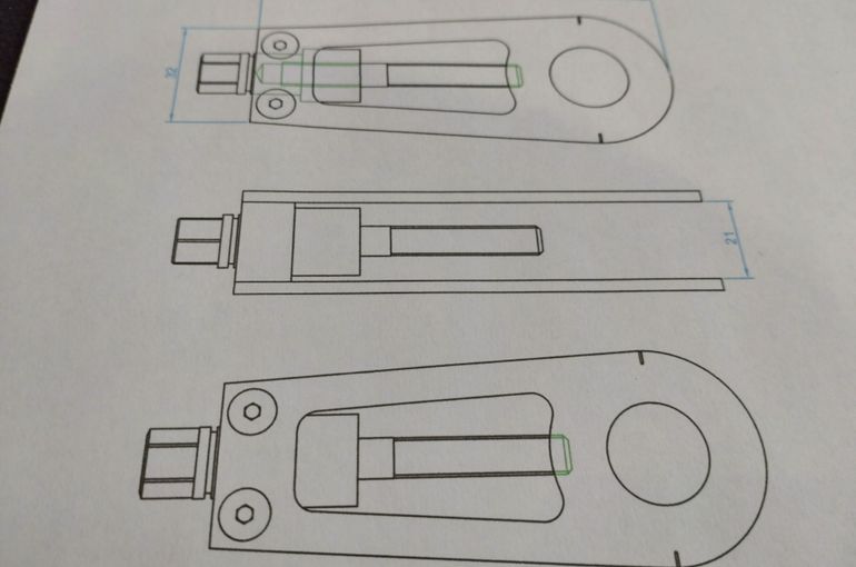 GSX-R1100 チェーン引き