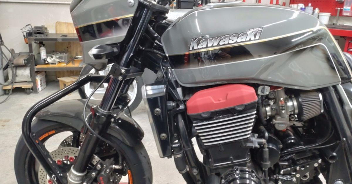 オーリンズ　ZRX1200R 取り外し品
