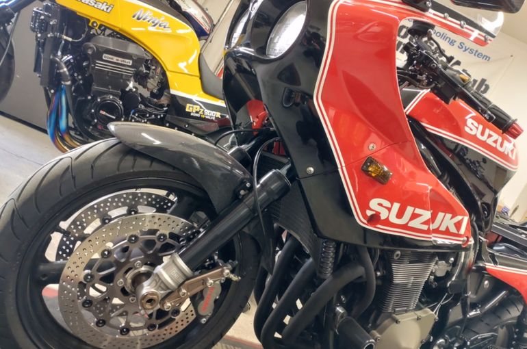 GS1200SS リヤローターφ220化します！！