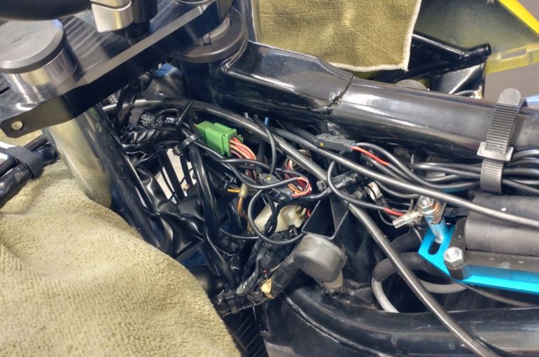 GPZ900R  メンテナンス