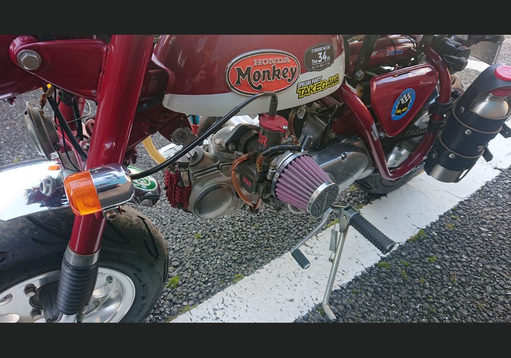 モンキーa型 川崎で大いに喜ばれているカスタムショップがギャラリーを公開中